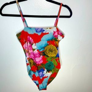 Pretty little thing floral bodysuit